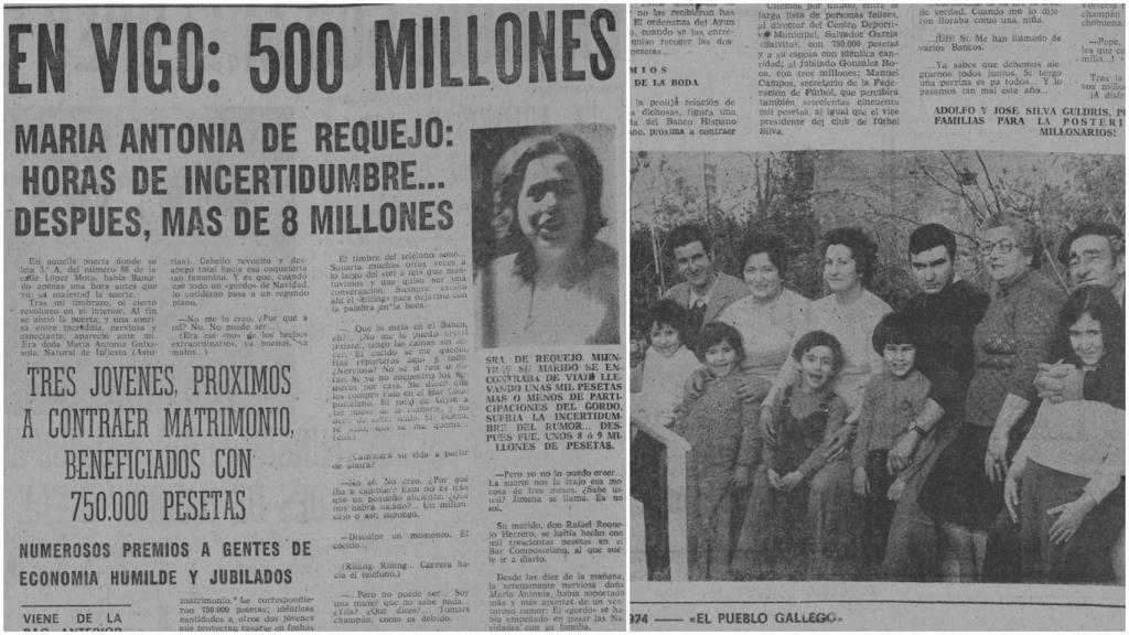 Página de El Pueblo Gallego.