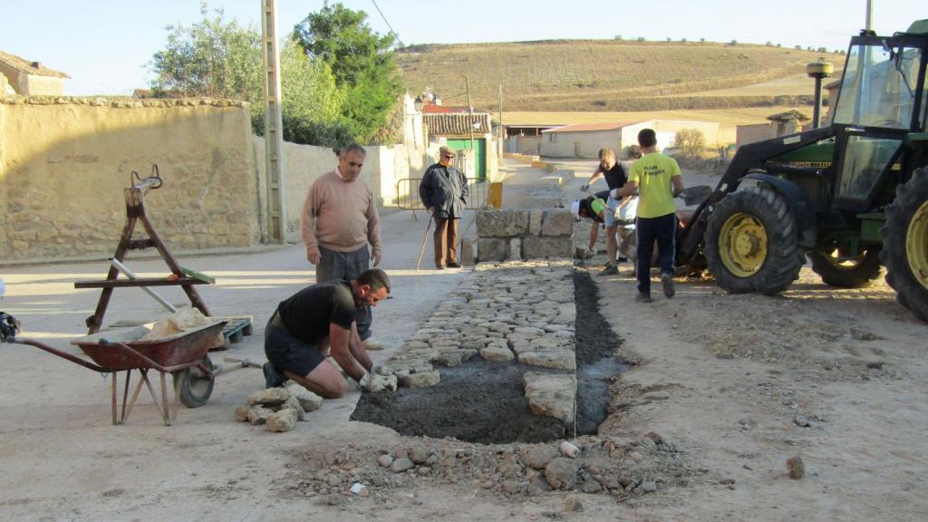 Trabajos en A huebra