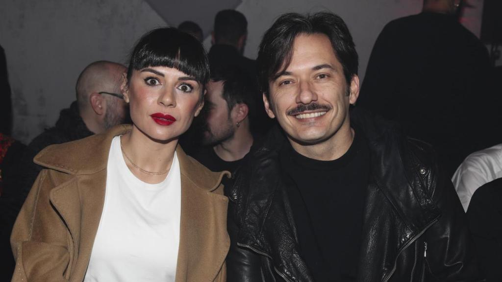 Miren Ibarguren y Alberto Caballero, en un acto celebrado en Madrid en 2019.