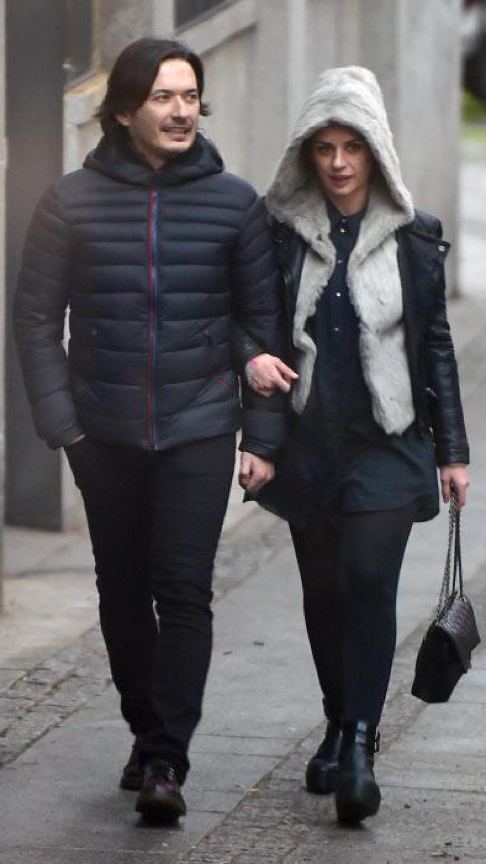 Miren Ibarguren y Alberto Caballero, en una imagen de 2015.