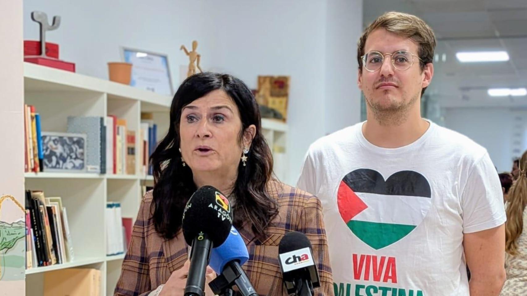 Isabel Lasobras y Jorge Pueyo.