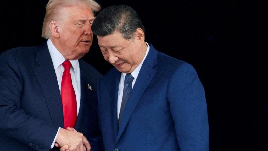 El presidente de Estados Unidos, Donald Trump, y el presidente chino, Xi Jinping