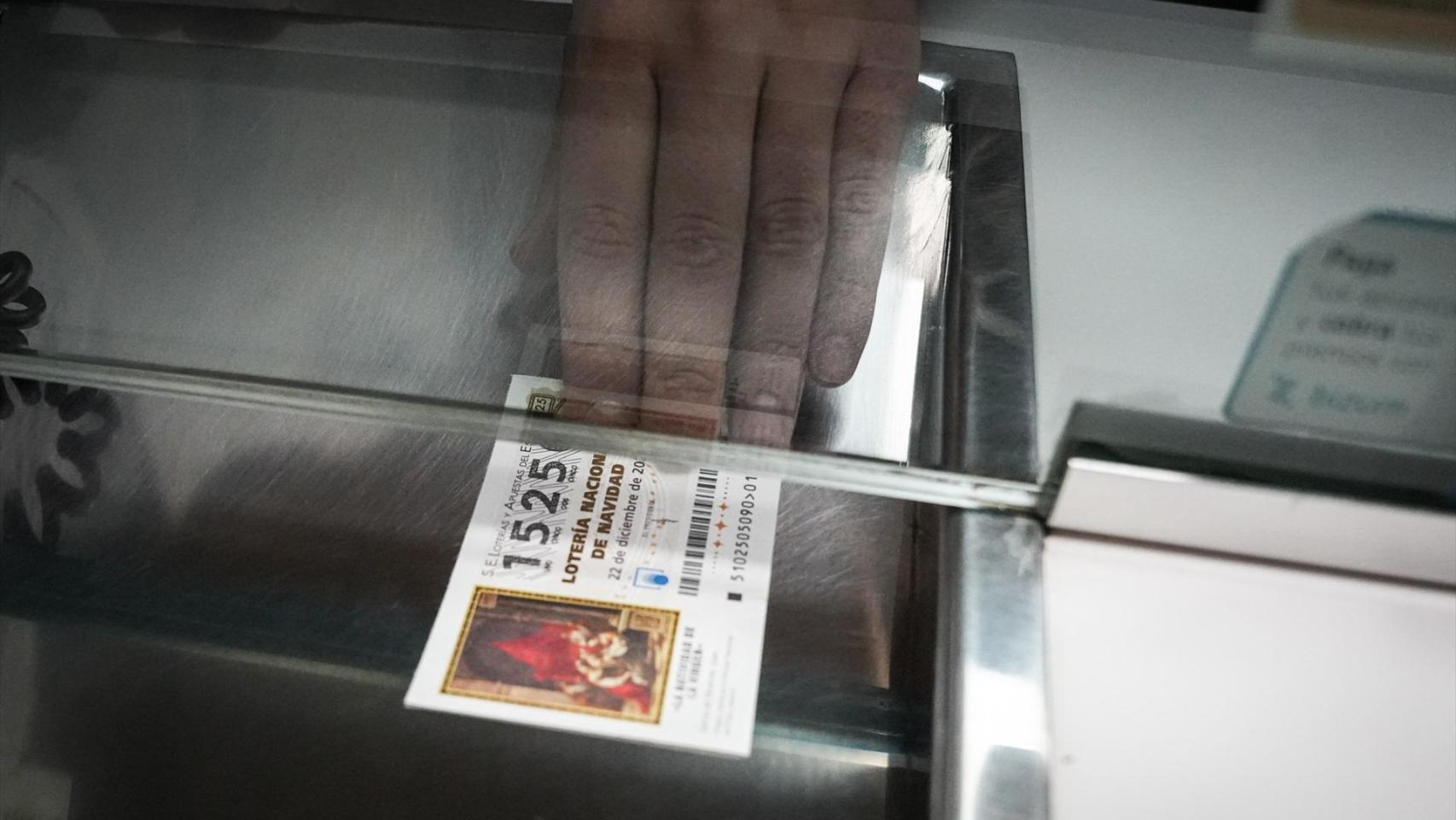 Imagen de archivo de la Lotería de Navidad.