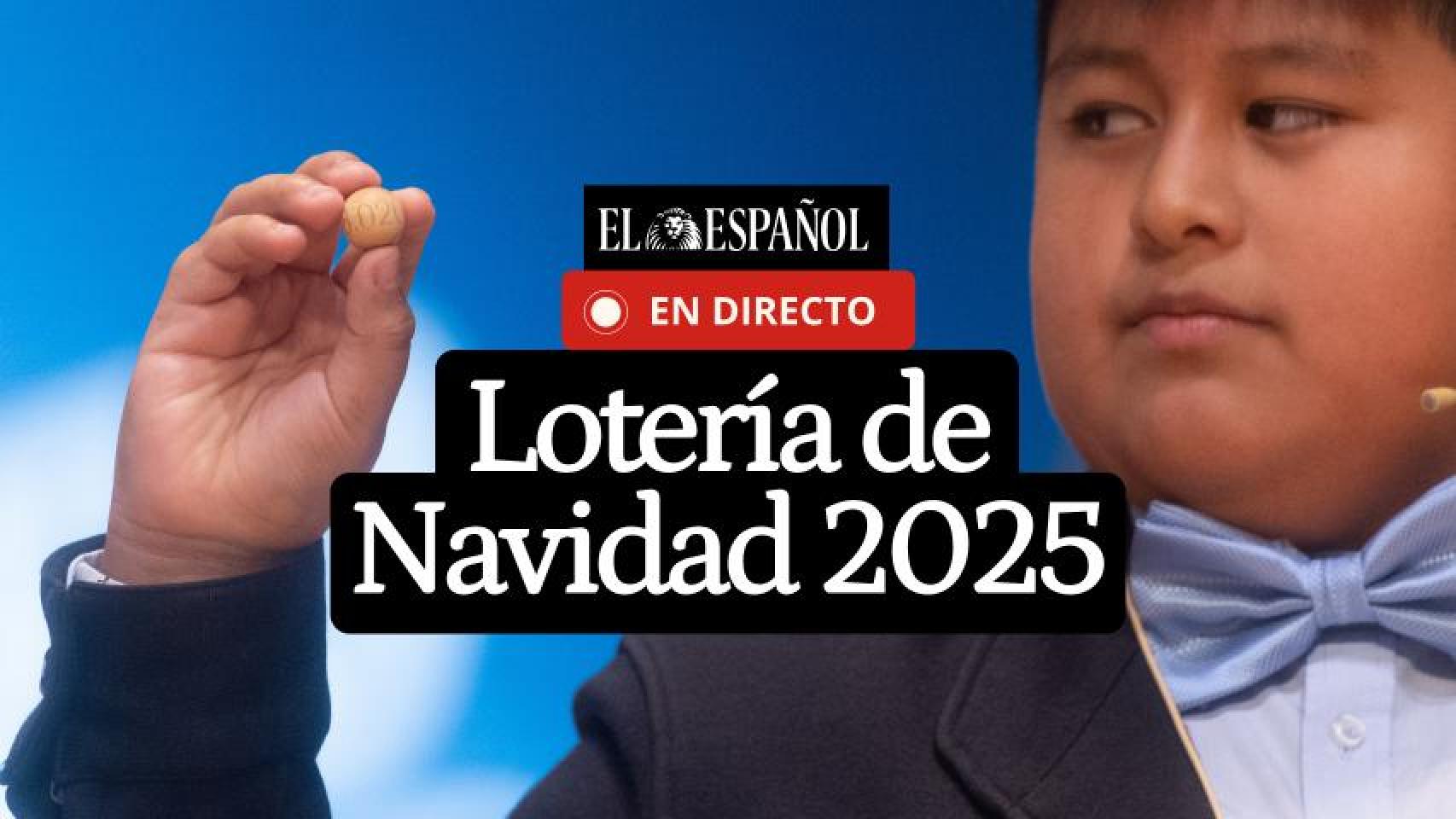 Imagen del sorteo extraordinario de Lotería de Navidad 2025.