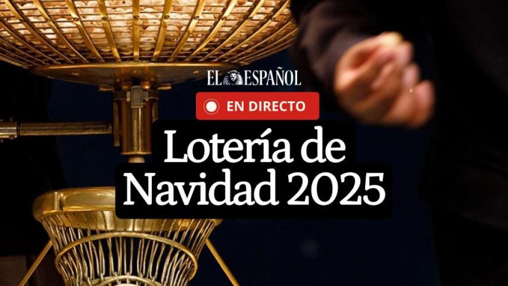 Imagen del sorteo de la Lotería de Navidad 2025.