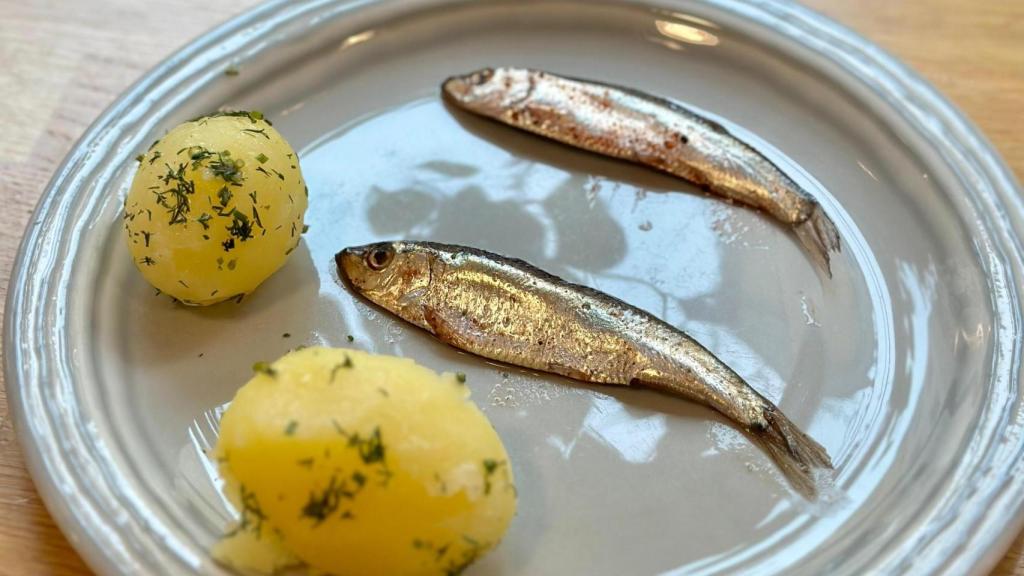 Dos ejemplos de arenque que se presentaron al concurso.