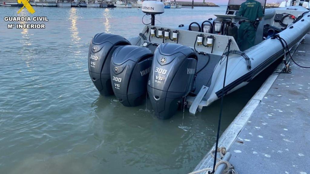 Una narcolancha, en una imagen de archivo.