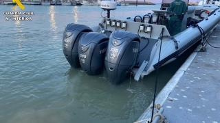 Una narcolancha, en una imagen de archivo.