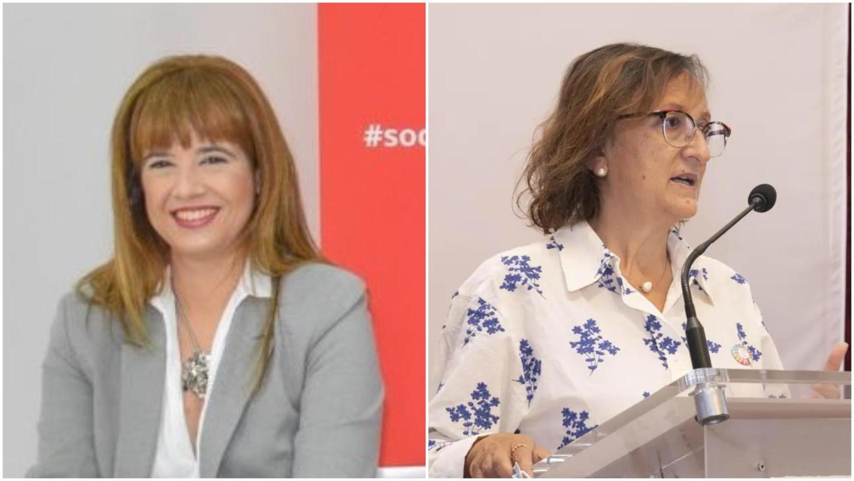 Eva Acon y Esther Fontán.