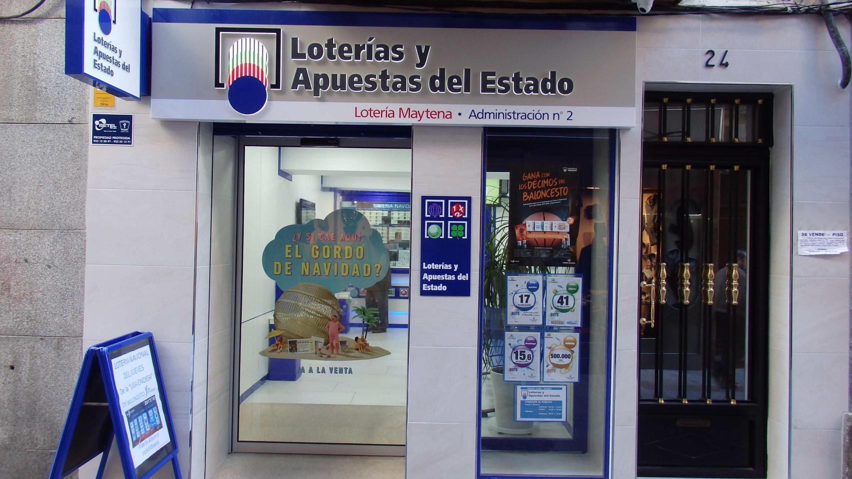 Administración de lotería de Béjar