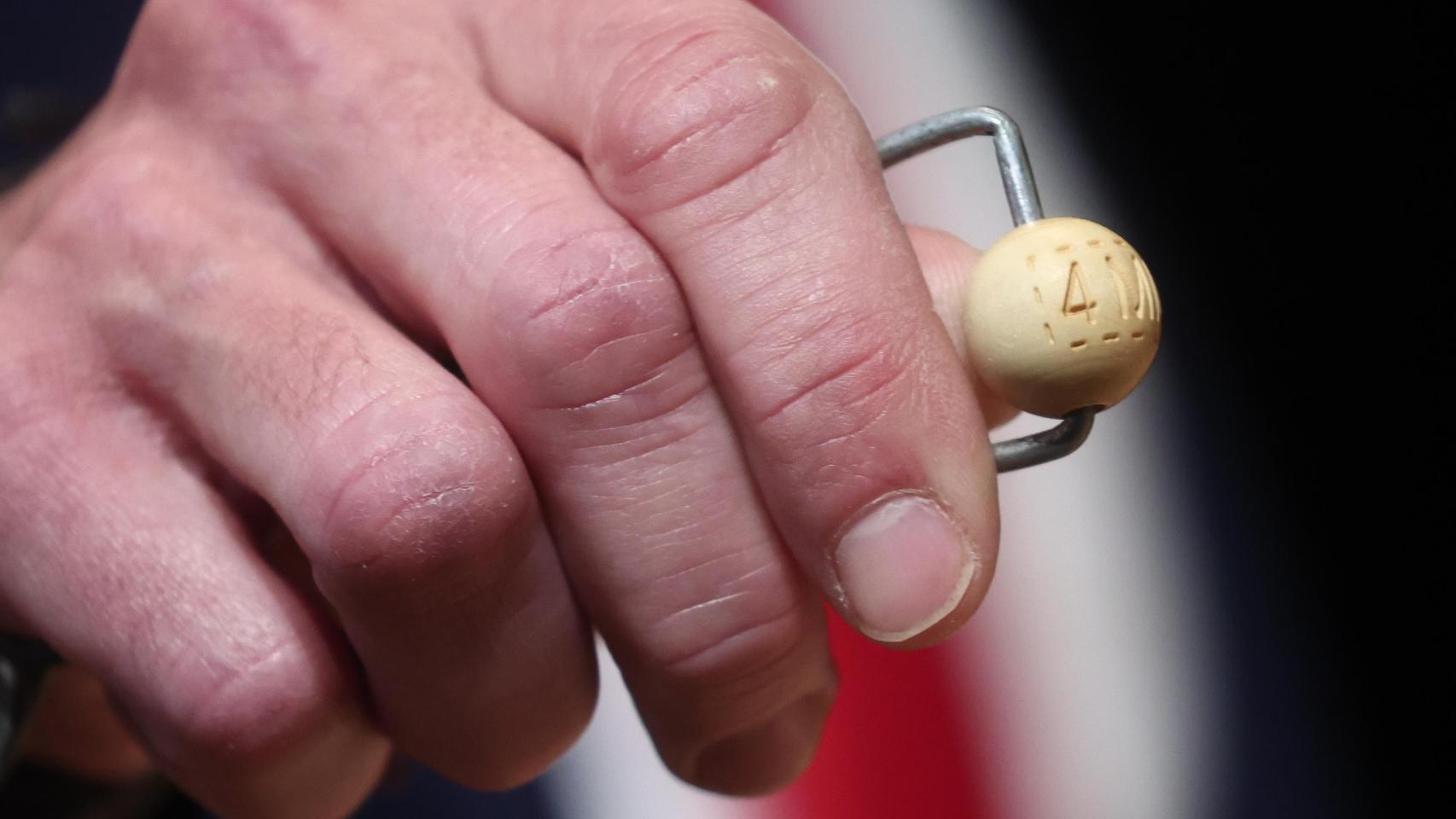 Imagen de archivo de la Lotería de Navidad.