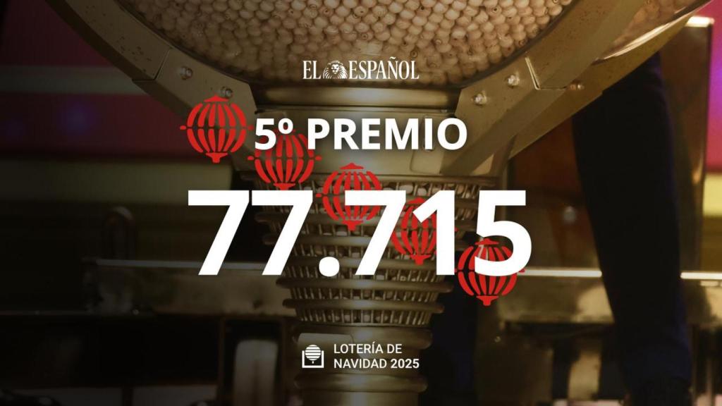 Tercer quinto premio loteria 2025