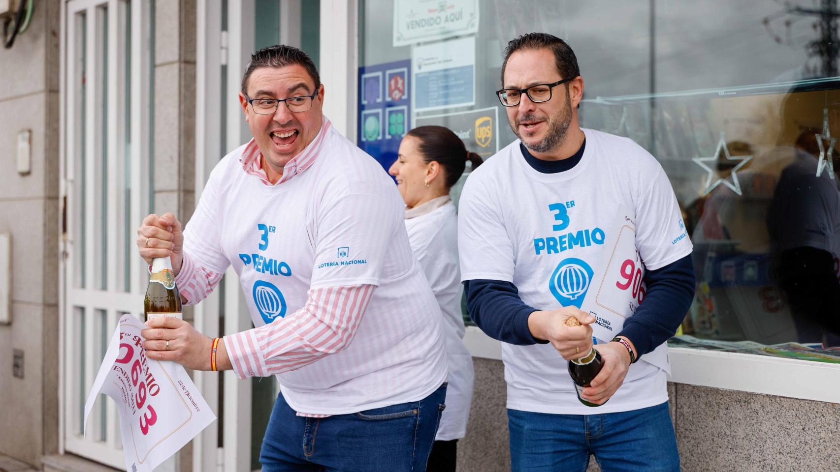 Administración en el paseo de la Rosa de Toledo que ha vendido un décimo del tercer premio.