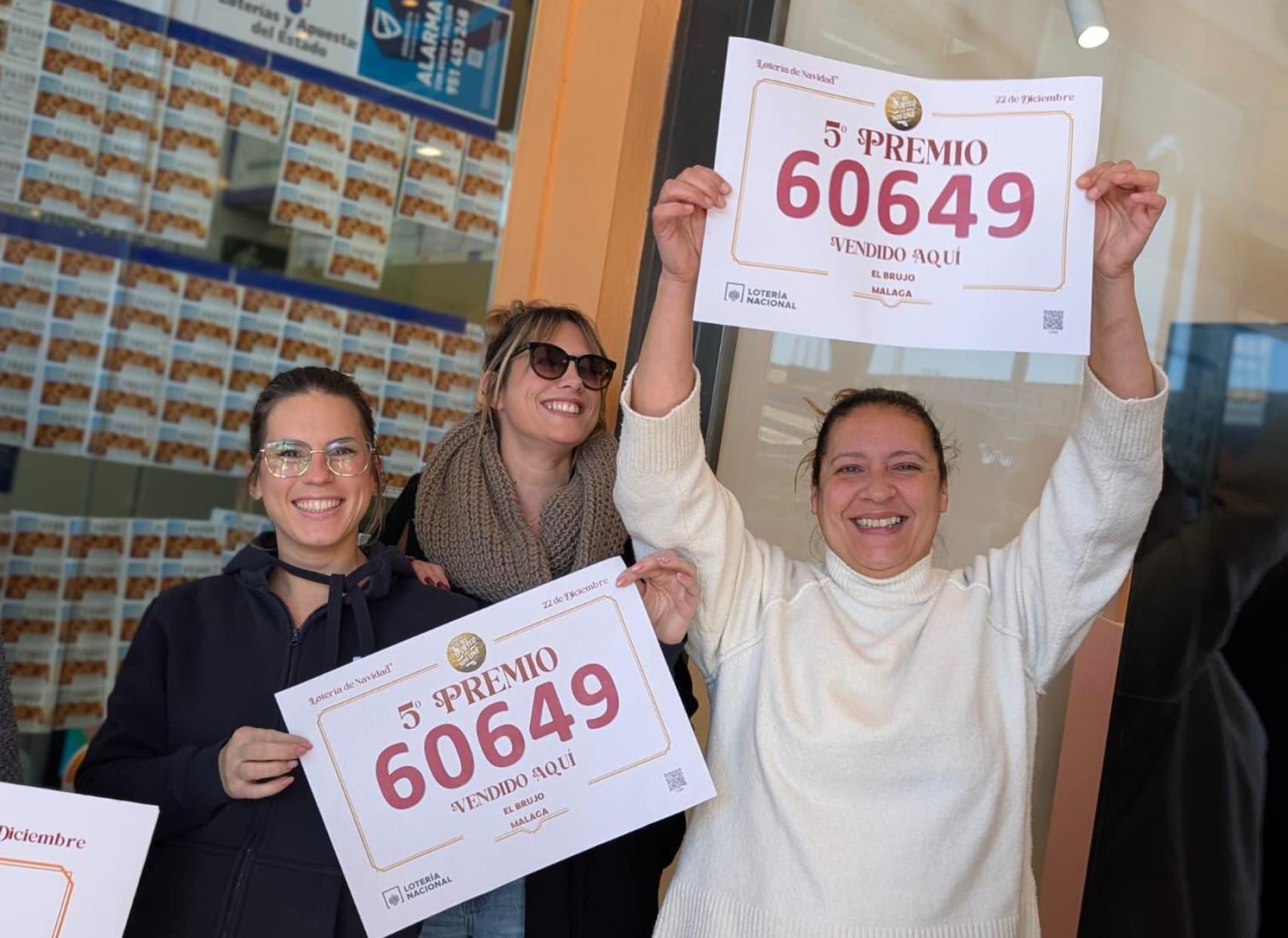 Trabajadoras del Foster Hollywood del Plaza Mayor de Málaga.