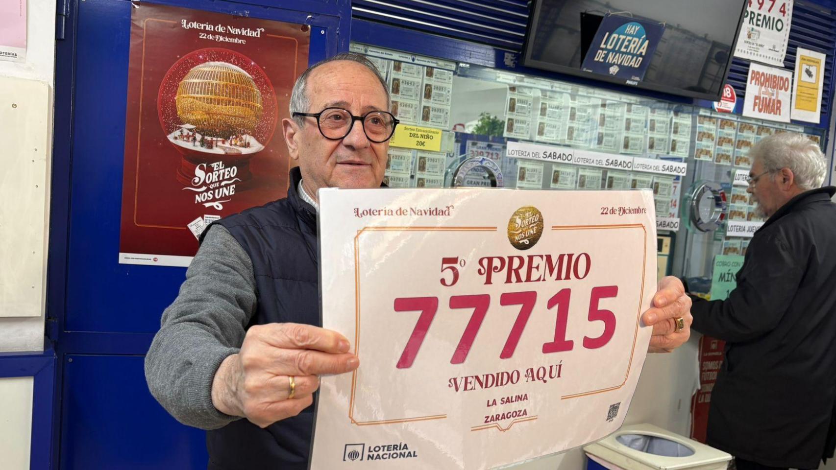 Valero Gimeno, lotero de Zaragoza.