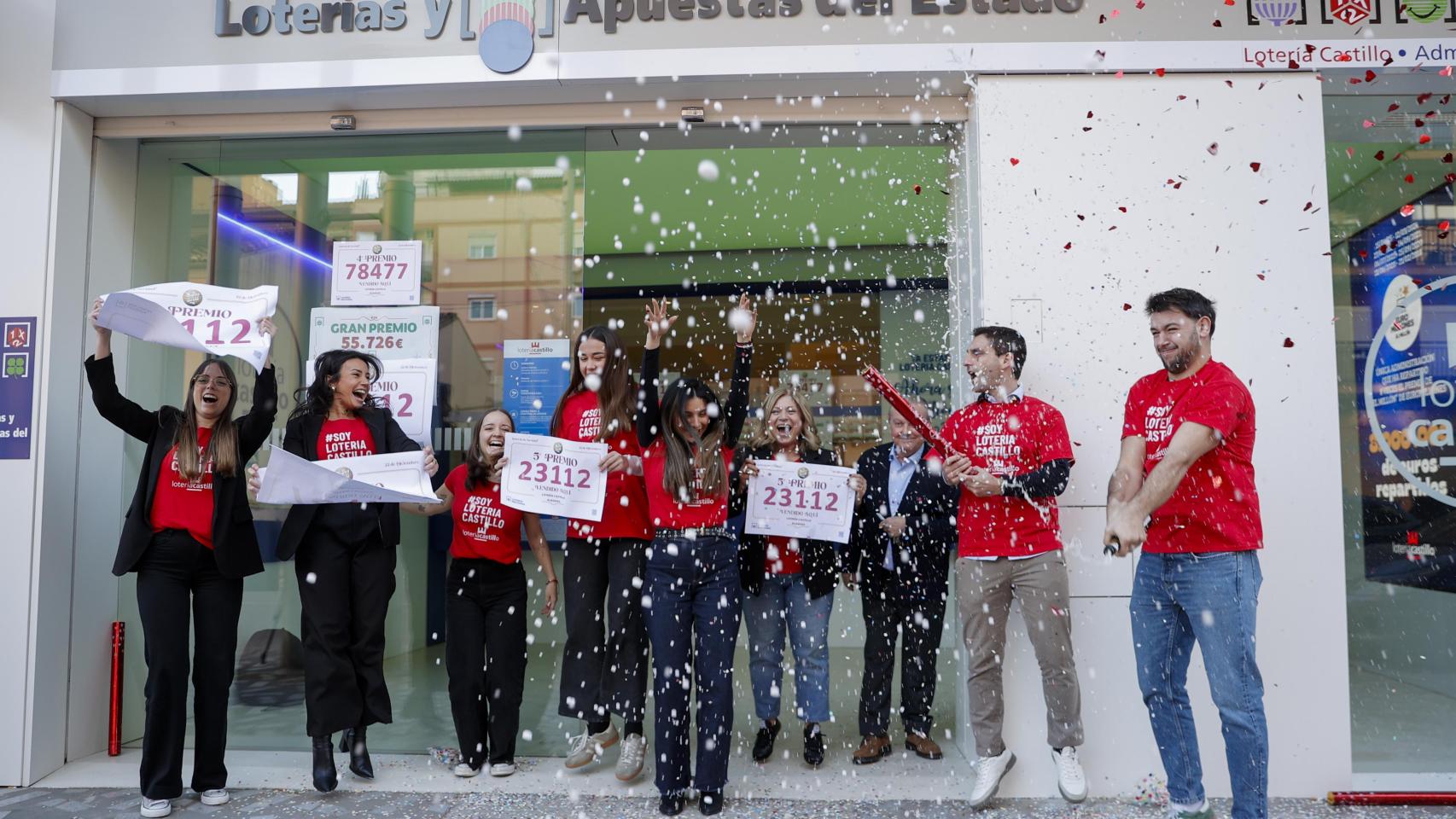 El 4º premio del 78.477 de la Lotería de Navidad reparte 600.000€ en Valencia, Alaquàs y Mislata