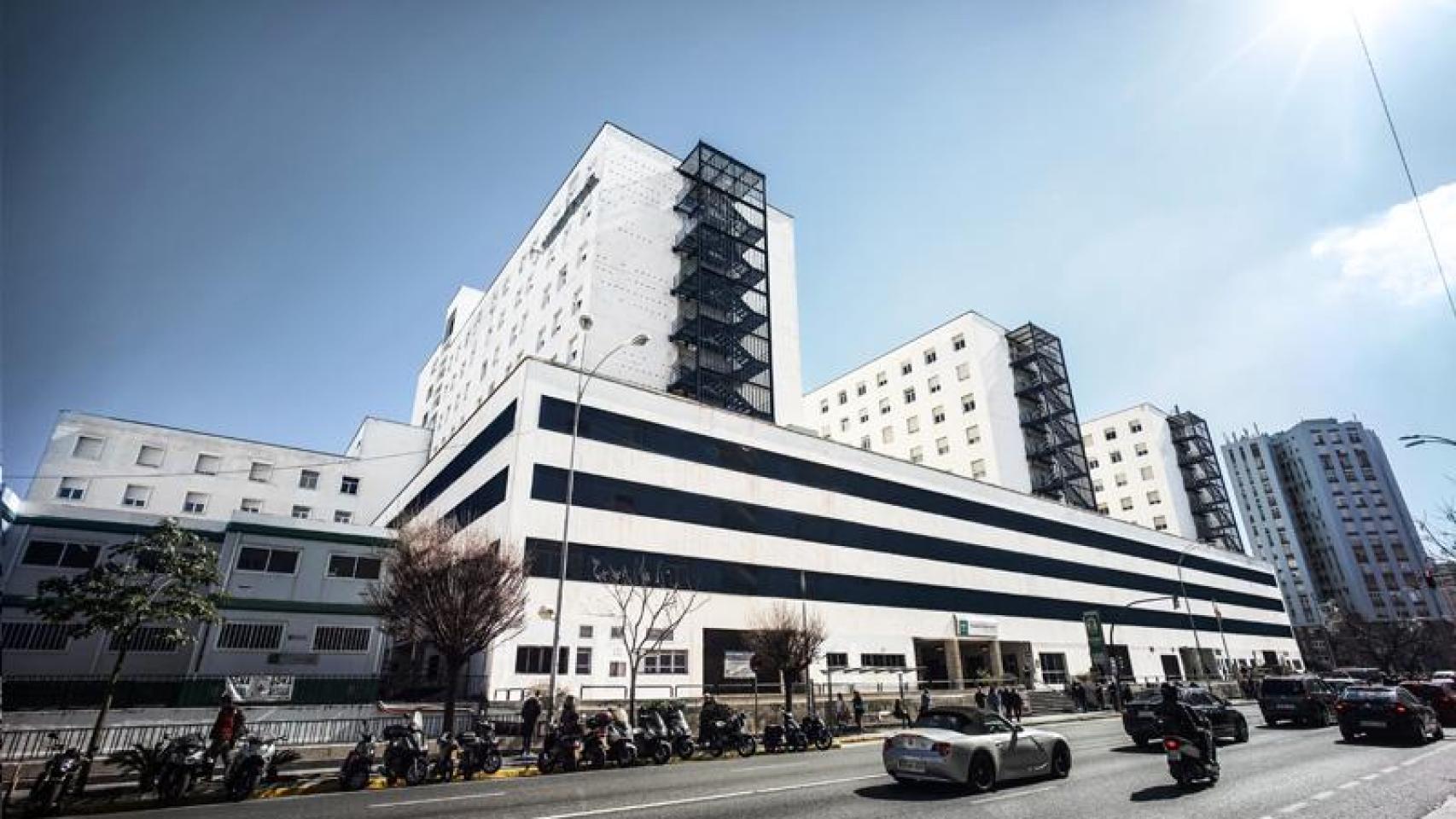 El hospital Puerta del Mar de Cádiz.