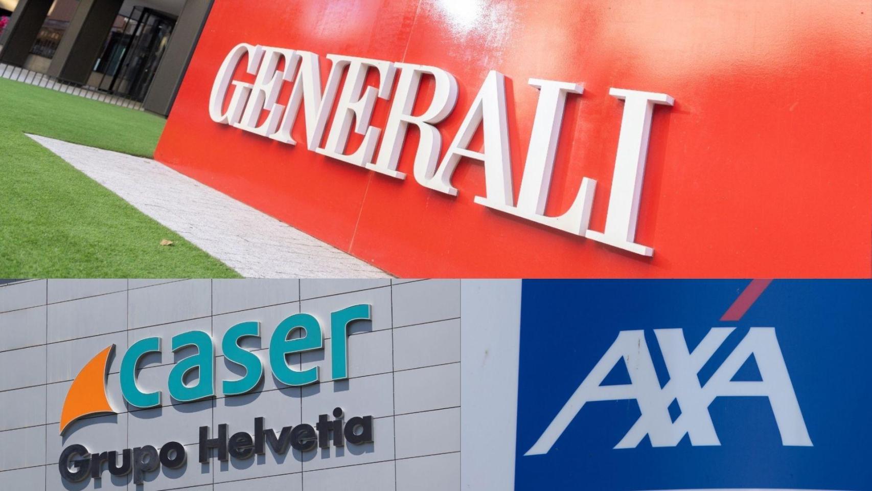 Sedes de Generli, Caser y Axa