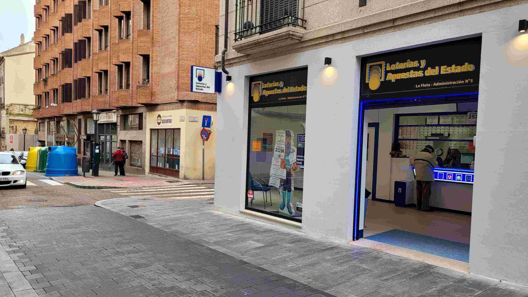 El 61366, quinto Quinto Premio de la Lotería de Navidad, deja 120.000 euros entre Guijuelo y Zamora