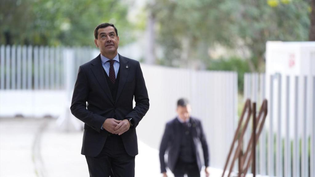 Juanma Moreno, presidente de la Junta de Andalucía.