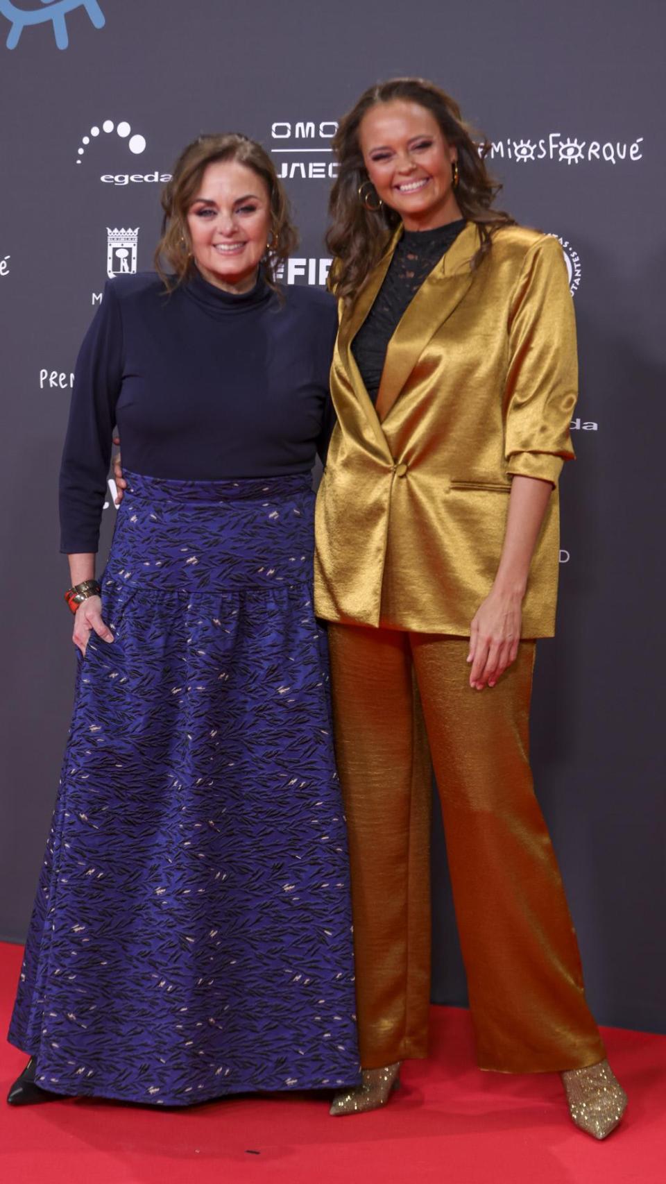 Shaila Durcal y Carmen Morales en los Premios Forqué 2025.