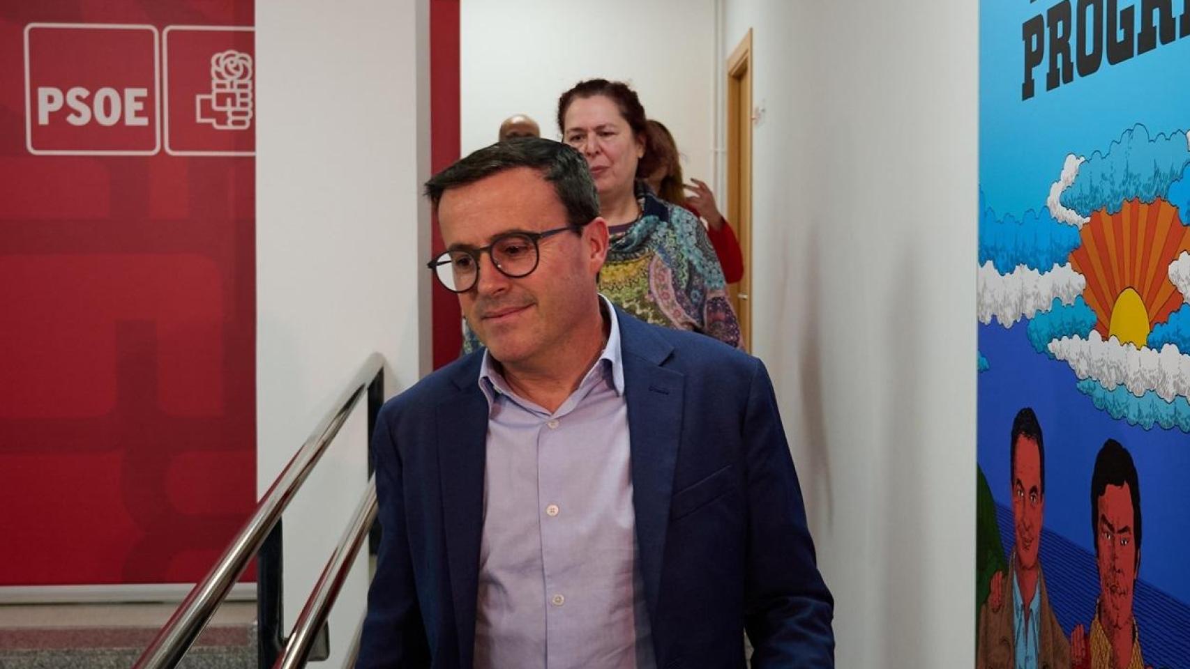 Miguel Ángel Gallardo, durante el recuento del 21-D.