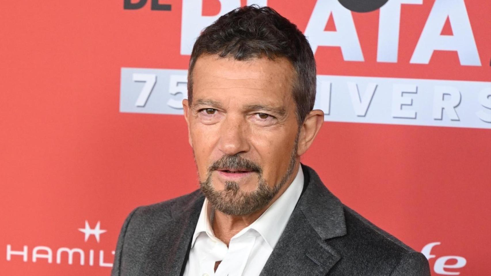 Imagen de Antonio Banderas durante un evento.