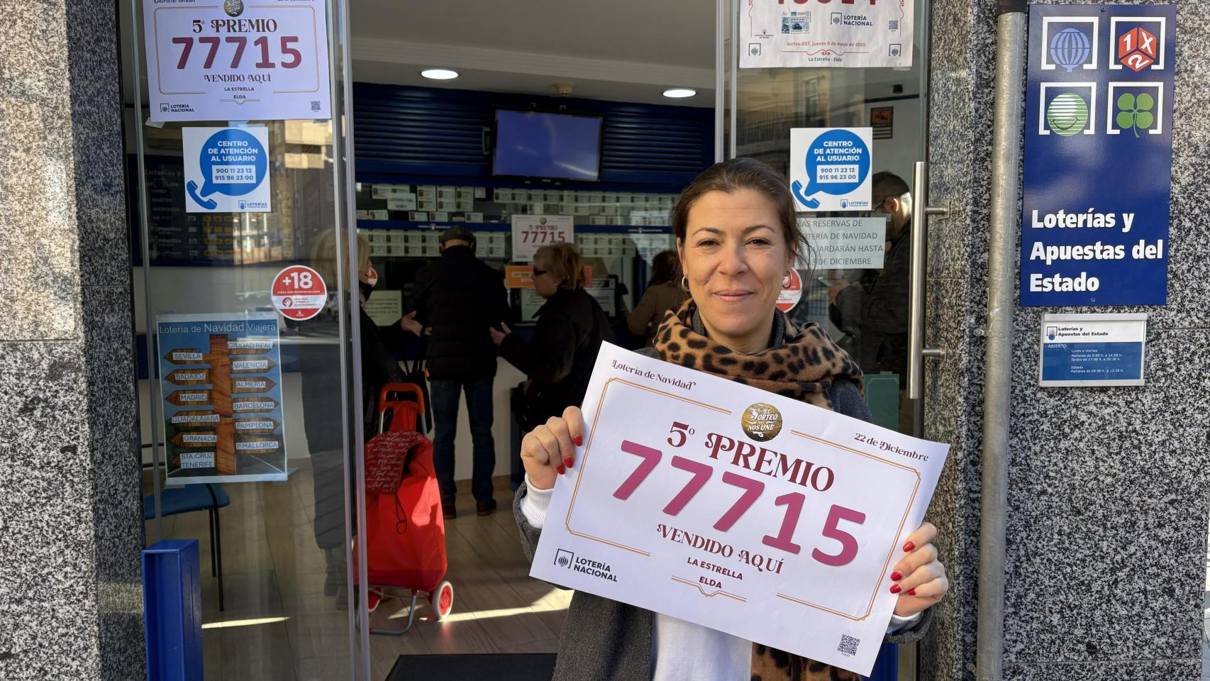 Rebeca Valcárcel, gerente de 'La Estrella' en Elda.