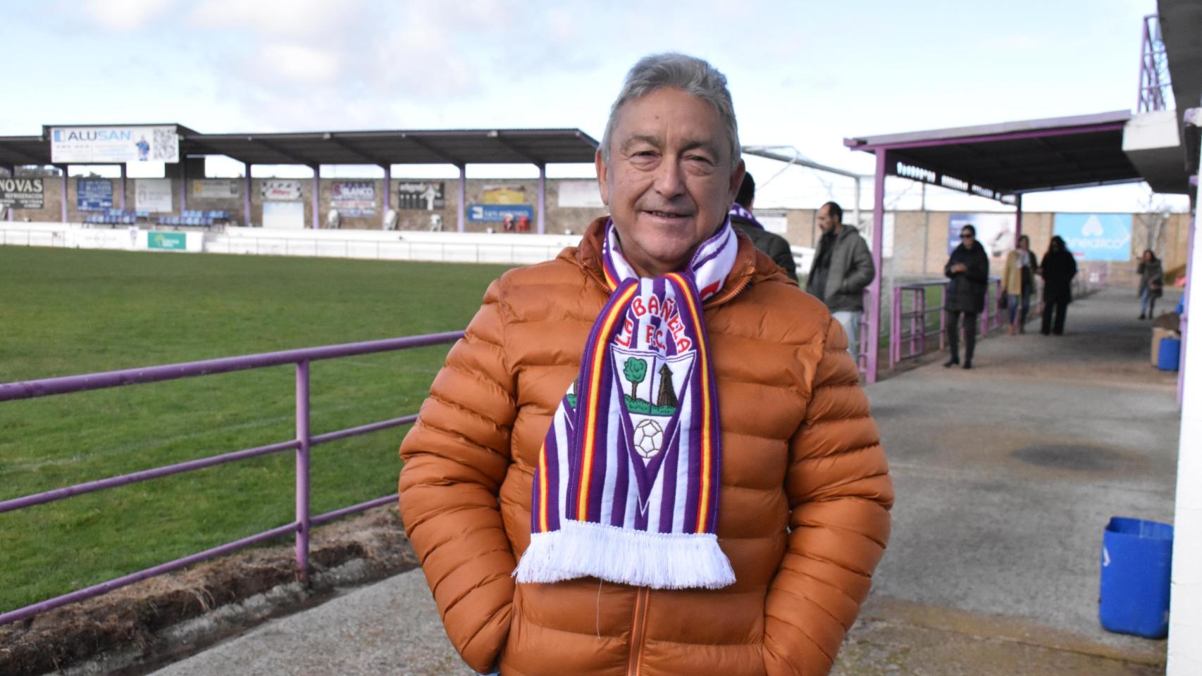 Gonzalo Prieto, presidente de La Bañeza Fútbol Club.