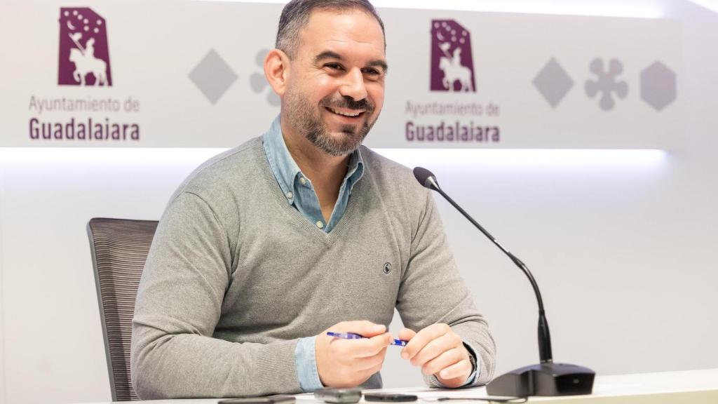 Santiago López Pomeda, concejal de Infraestructuras de Guadalajara.