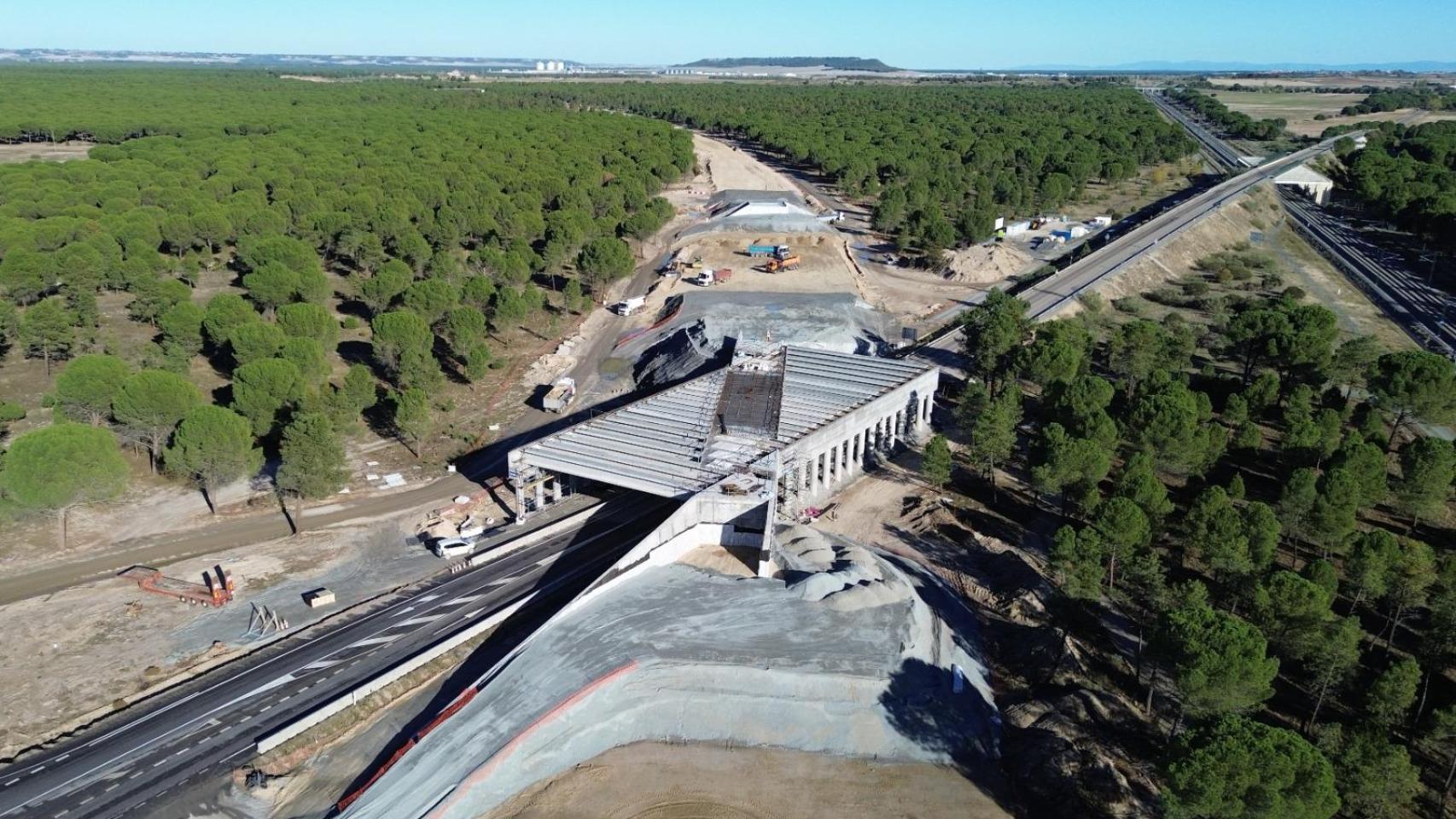 Construcción de la 'U' de Olmedo