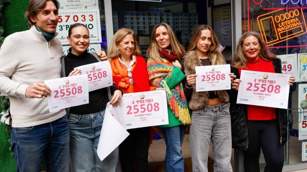 La administración 'Doña Lola' de Toledo ha repartido varios premios.