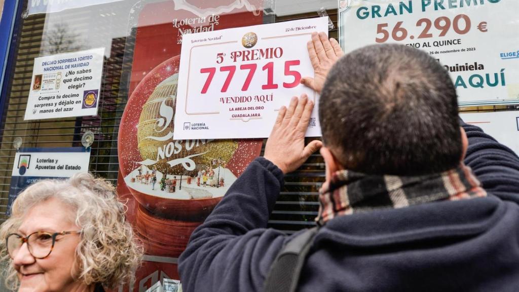 Administración de Guadalajara donde ha caído un quinto premio.