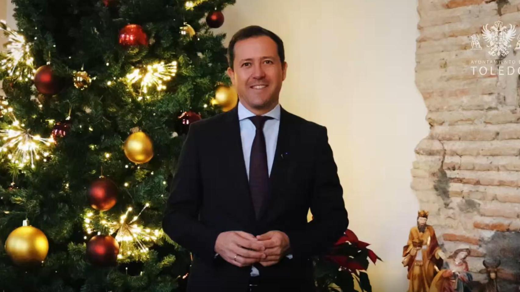 Carlos Velázquez, alcalde de Toledo.