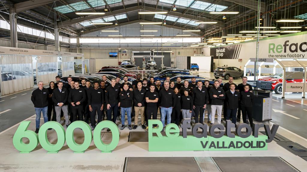 Los empleados de la Refactory de Renault en Valladolid