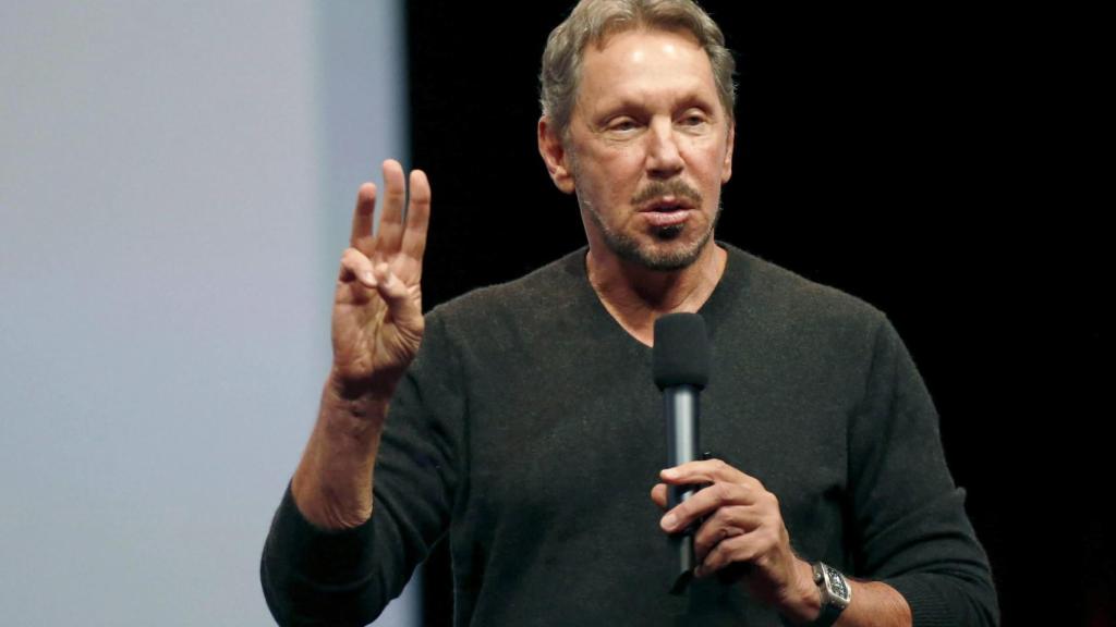 Larry Ellison, presidente ejecutivo del consejo de administración y director de tecnología de Oracle.