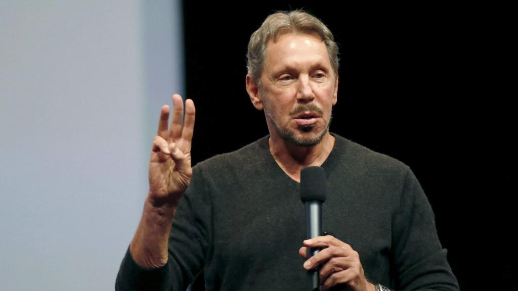 Larry Ellison, presidente ejecutivo del consejo de administración y director de tecnología de Oracle.