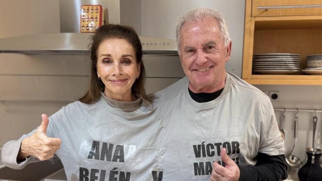 Ana Belén y Víctor Manuel en una foto de sus redes sociales.