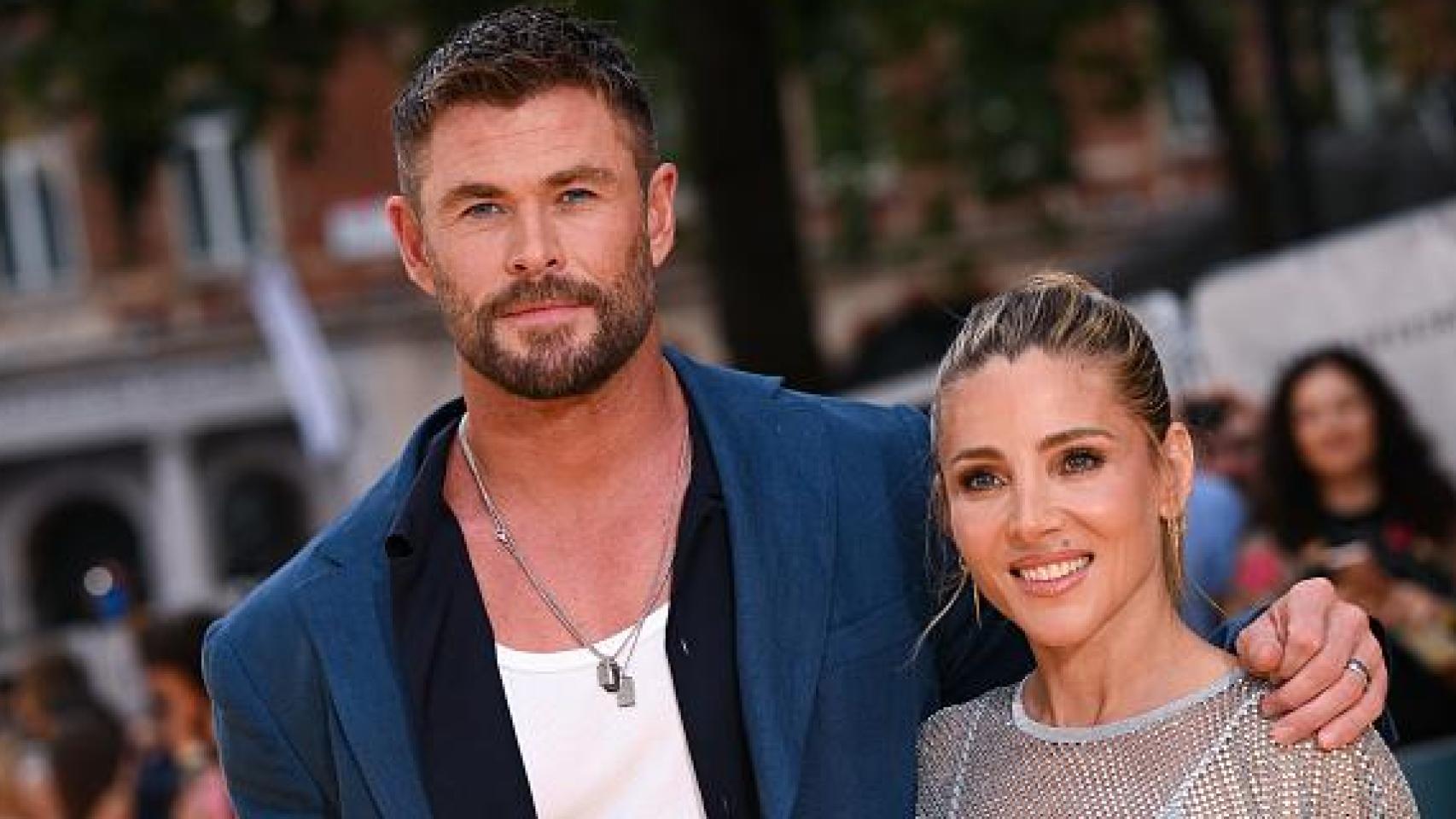 Chris Hemsworth y Elsa Pataky.
