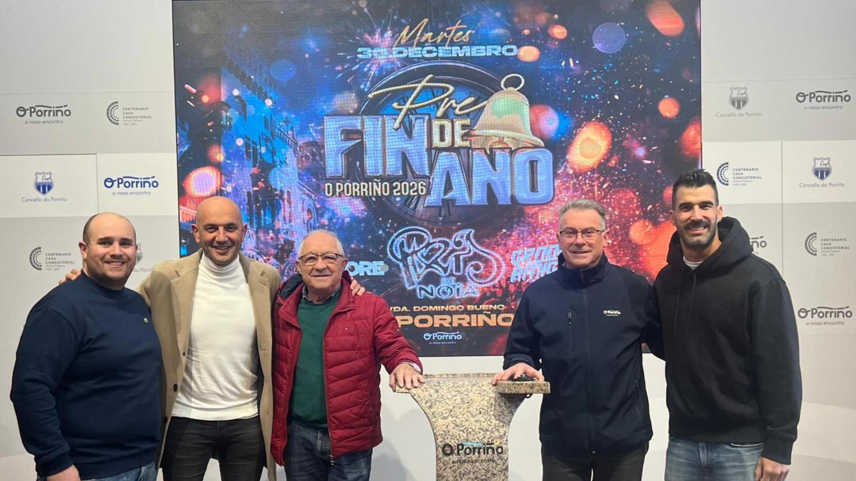 La Orquesta París de Noia para despedir el año en O Porriño (Pontevedra)