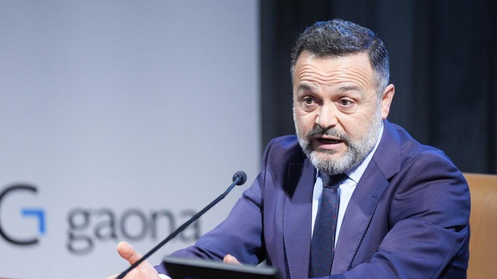 El diputado de Empleo de la Diputación de Sevilla, Francisco Toajas, en un acto el pasado mes de enero.