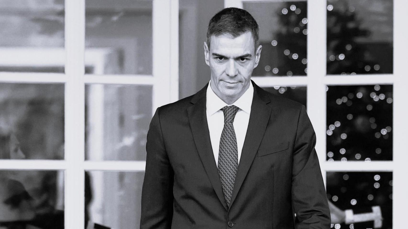 Pedro Sánchez en La Moncloa.