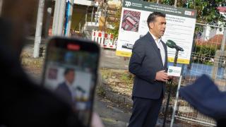 El presidente de la Deputación de Pontevedra, Luis López, en Vigo