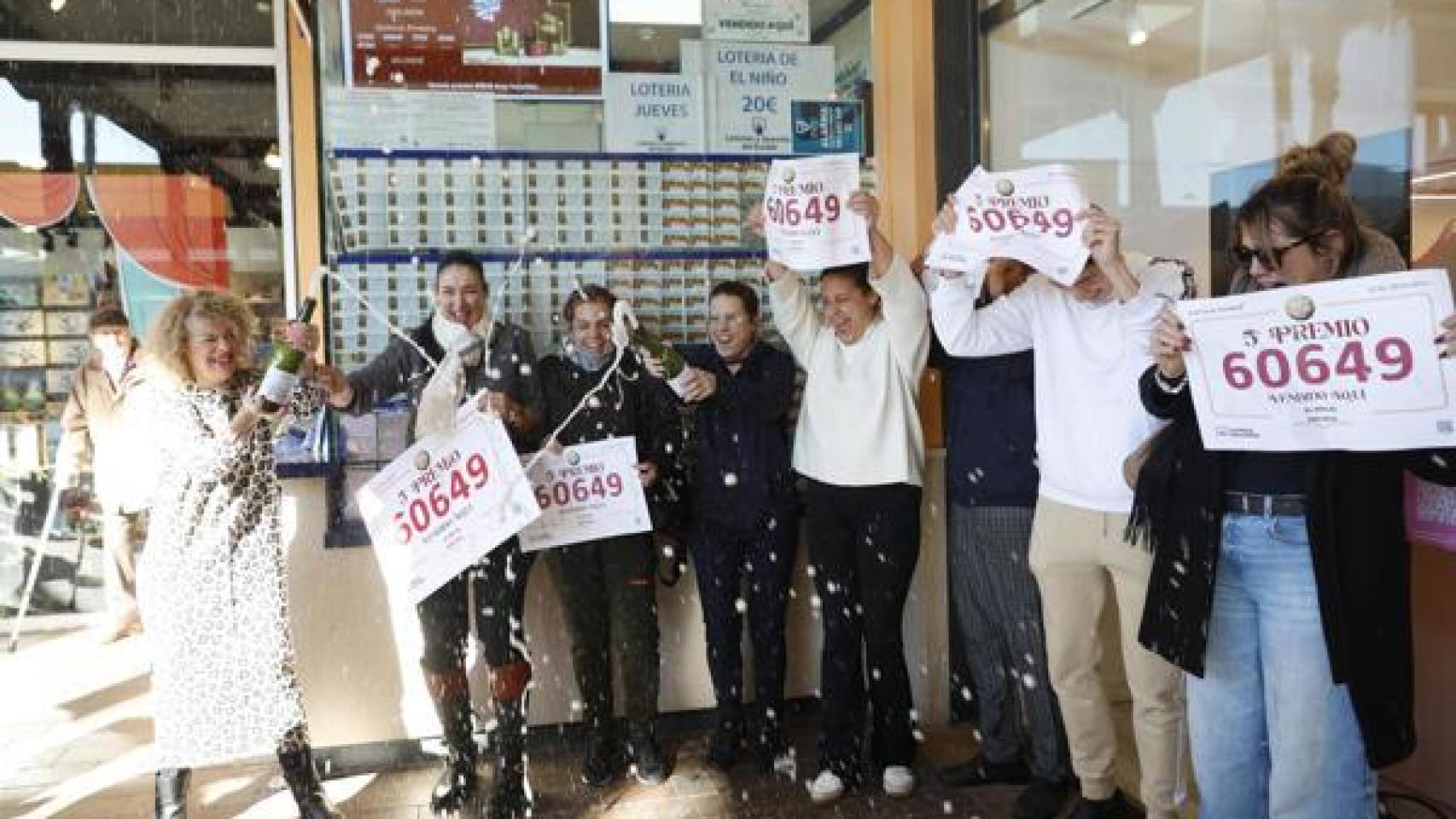 La lotería de Navidad deja en Málaga 140 millones de euros: no caía tanto dinero desde el histórico sorteo de 2017