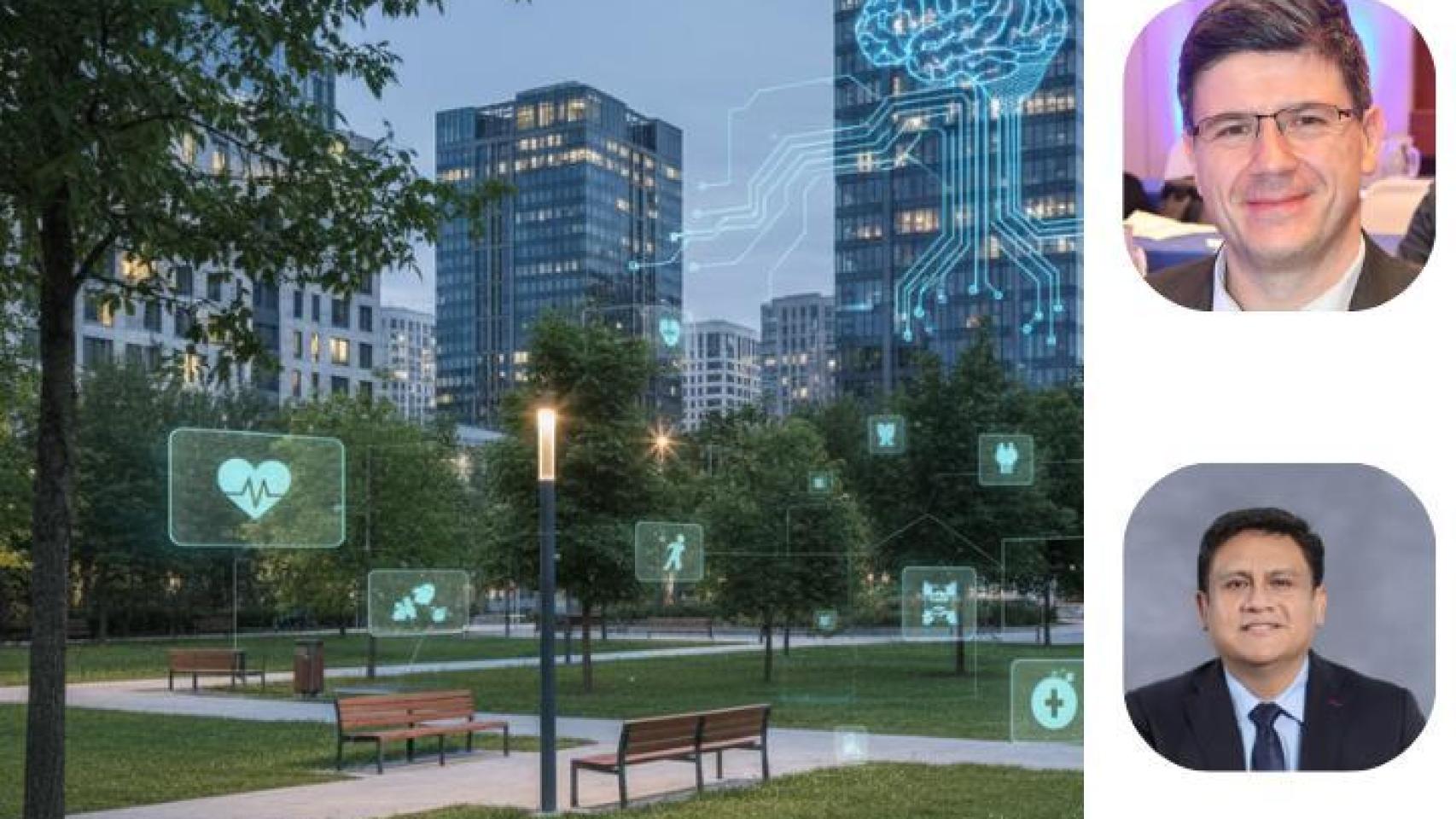 Los doctores Manuel Corpas y Heinner Guio.