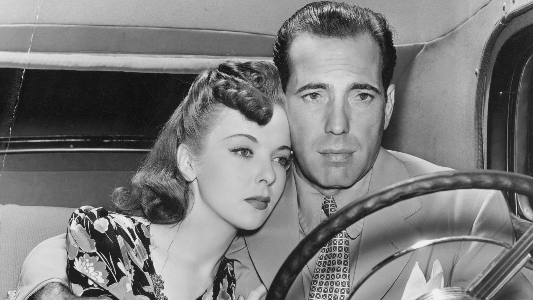 Ida Lupino y Humphrey Bogart en 'El último refugio' (1941), dirigida por Raoul Walsh