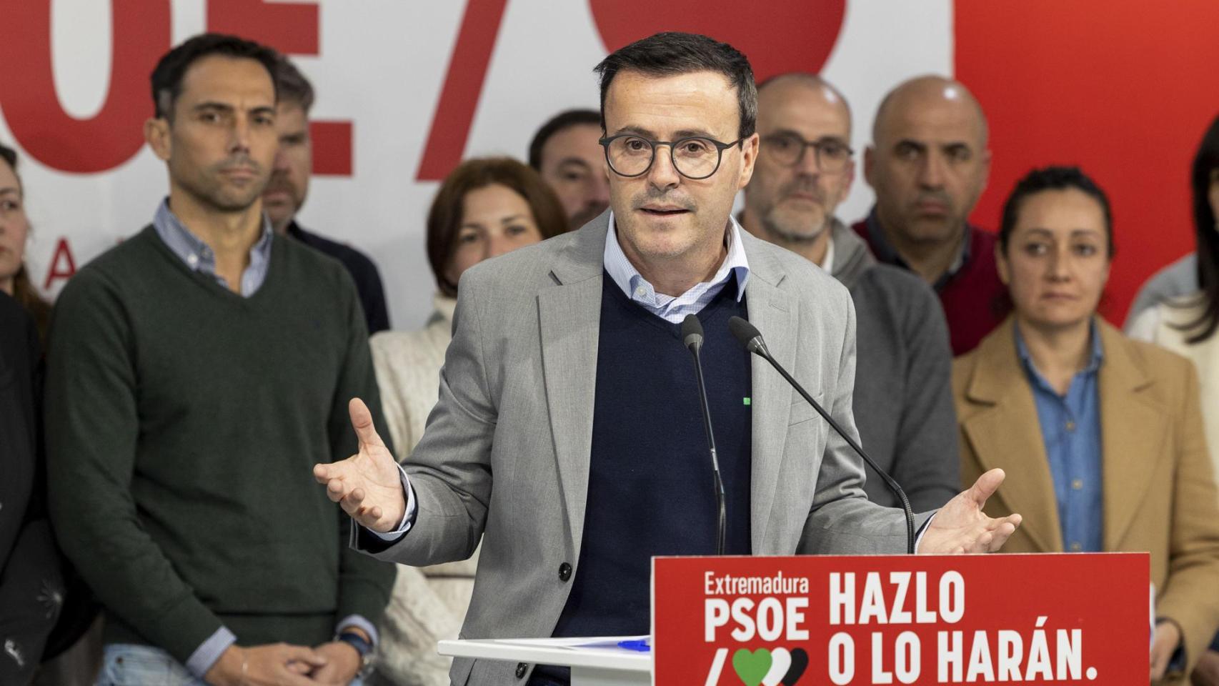 Miguel Ángel Gallardo, este lunes.