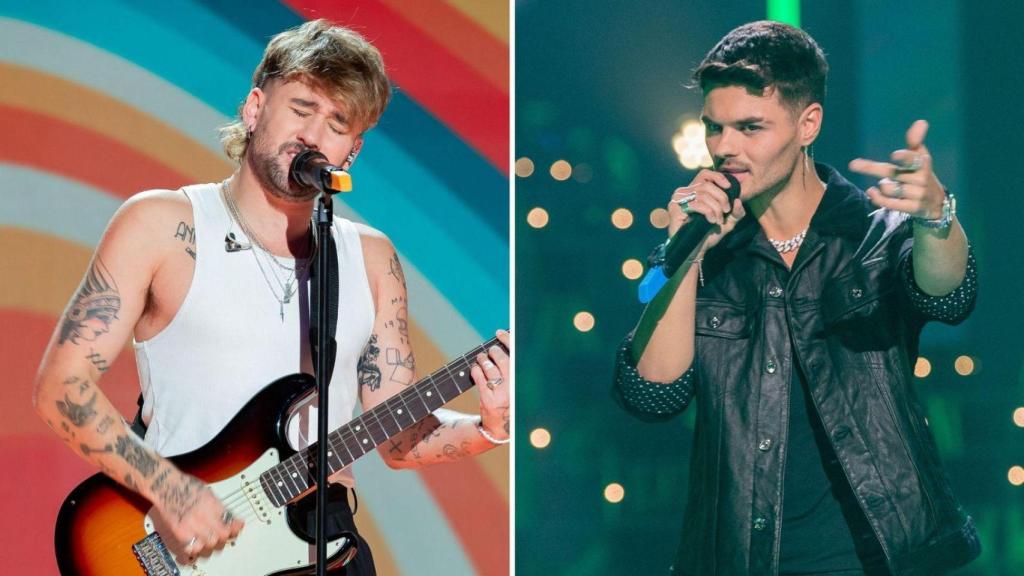 Dani Fernández y Abraham Mateo, protagonistas de las galas de Nochebuena de La 1.