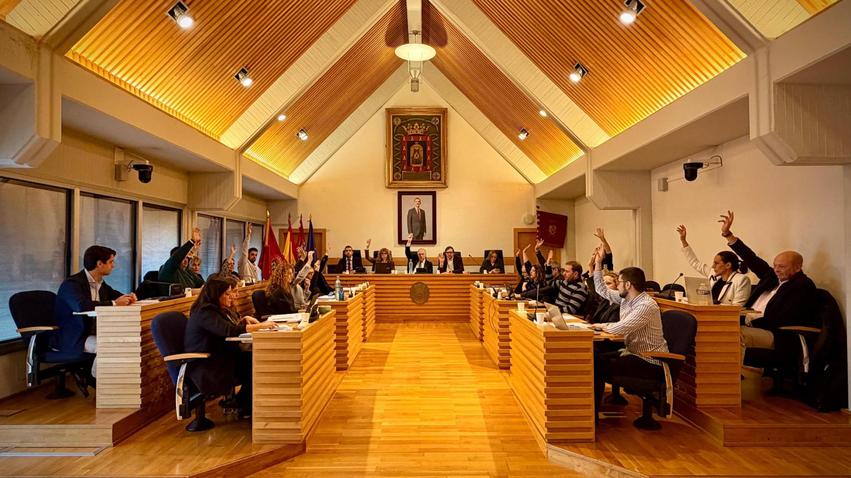 Pleno del Ayuntamiento de Ciudad Real.