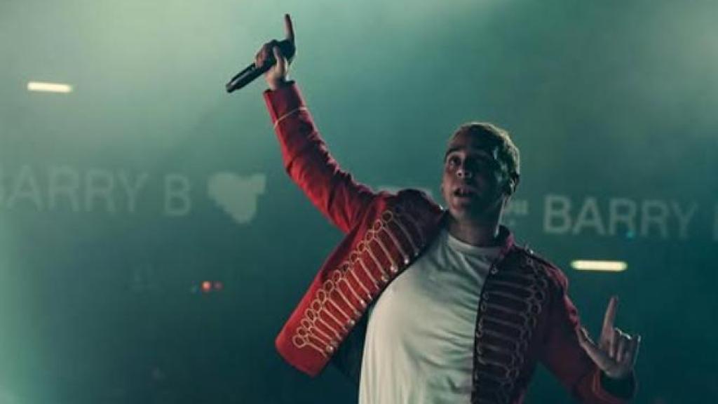 Barry B, durante un concierto en Madrid